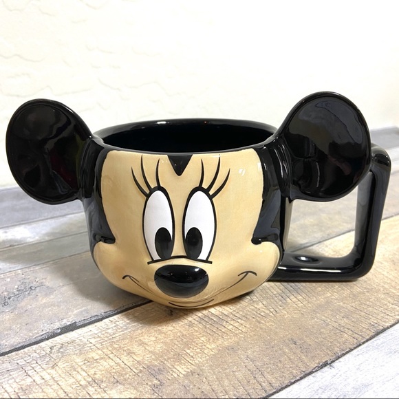 Disney Other - Minnie Mouse 3D Ceramic Coffee Mug 20oz Authentic